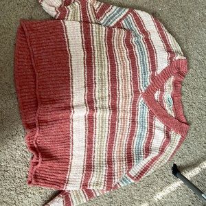 American Eagle Multi Color Sweater